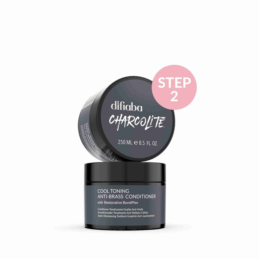 Difiaba - Charcolite Cool Toning Anti-Brass Conditioner 250 ml