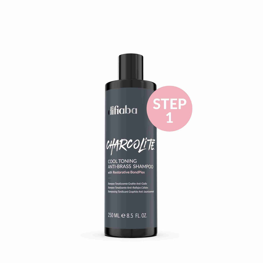 Difiaba - Charcolite Cool Toning Anti-Brass Shampoo 250 ml