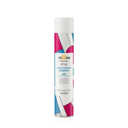 Yellow - Style Extra Strong Hairspray 500 ml