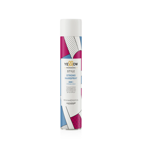 Yellow - Style Strong Hairspray 500 ml