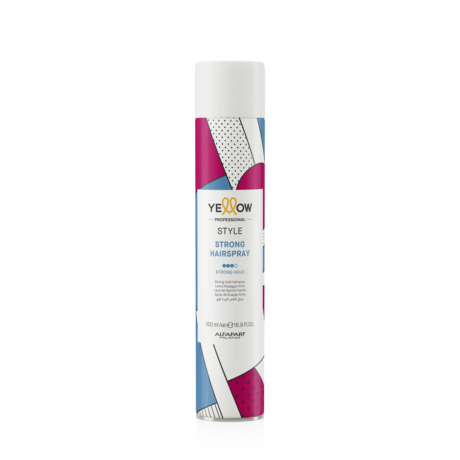 Yellow - Style Strong Hairspray 500 ml