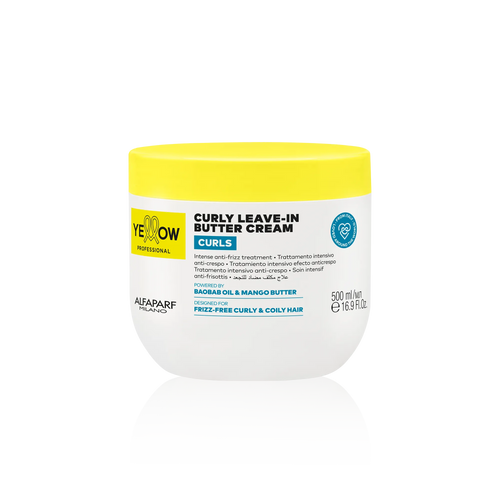 Yellow - Curls Leave-In Butter Cream 500 ml