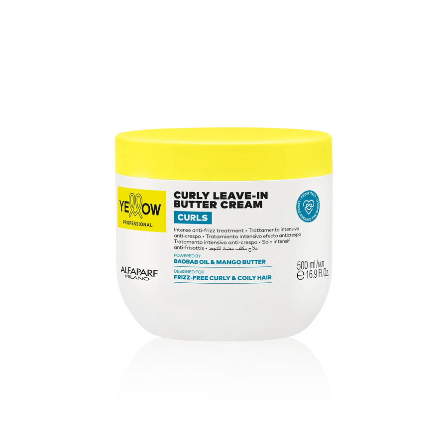 Yellow - Curls Leave-In Butter Cream 500 ml
