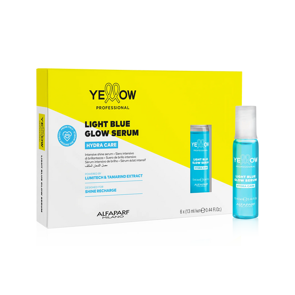 Yellow - Hydra Care Light Blue Glow Serum  6x13 ml
