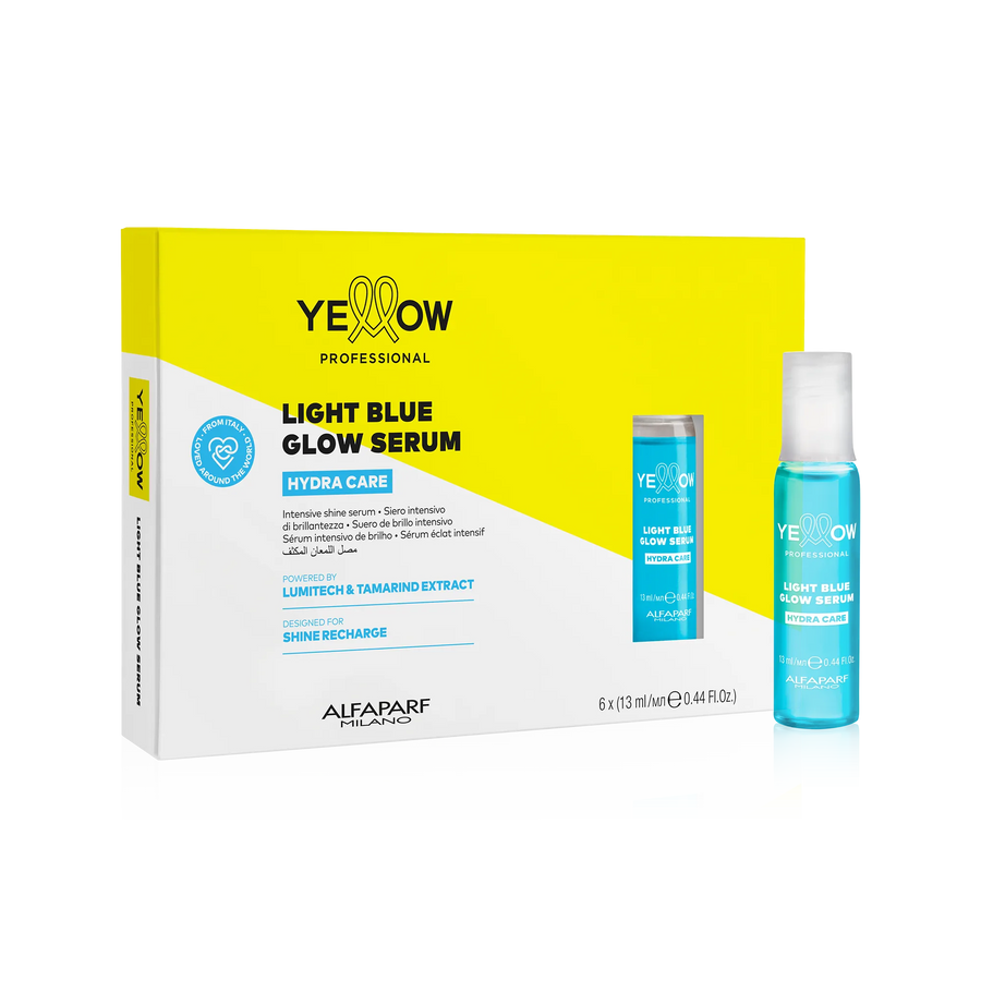Yellow - Hydra Care Light Blue Glow Serum  6x13 ml