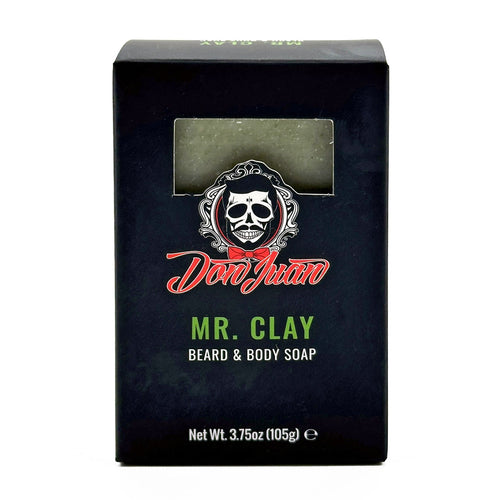 Don Juan Pomade - Mr. Clay Jabón orgánico para barba y cuerpo 105 gr