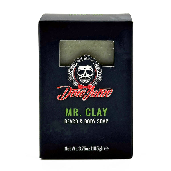 Don Juan Pomade - Mr. Clay Jabón orgánico para barba y cuerpo 105 gr