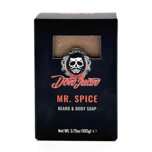 Don Juan Pomade - Mr. Spice Jabón orgánico para barba y cuerpo 105 gr