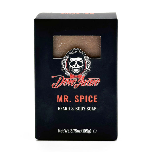 Don Juan Pomade - Mr. Spice Jabón orgánico para barba y cuerpo 105 gr